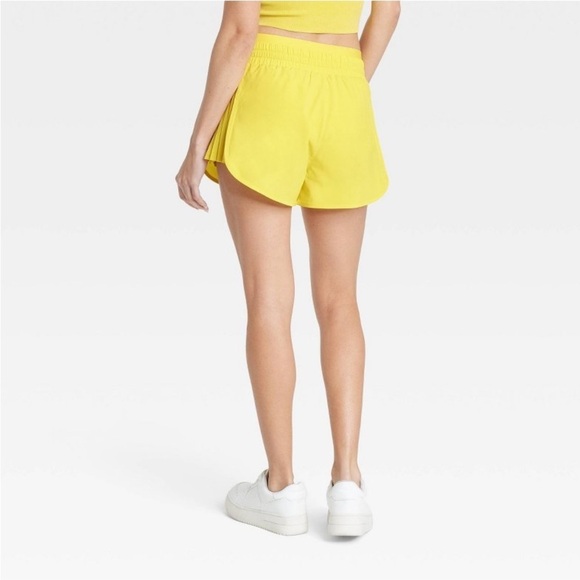 Women's High-Rise Pleated Side Shorts
2.5" - JoyLab™ Yellow new - Picture 2 of 5